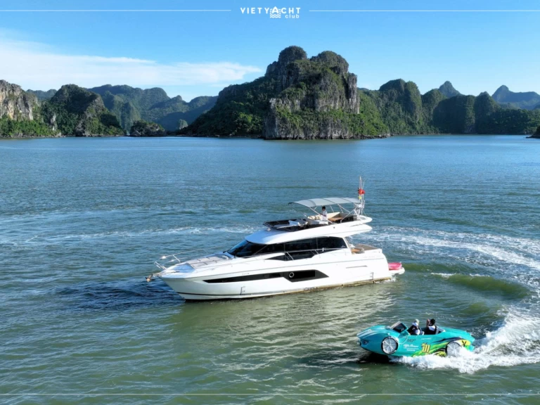 Bootverhuur Hạ Long goedkoop Prestige 520 Fly