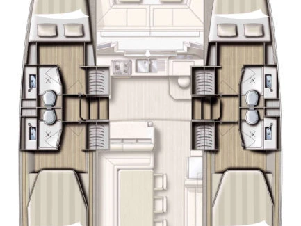 Huur Catamaran met of zonder schipper Bali in Lefkáda