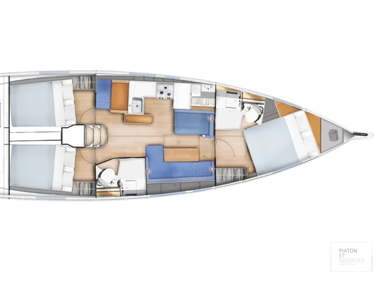 Jeanneau Sun Odyssey 410 te huur van particulier of professional in Lefkáda