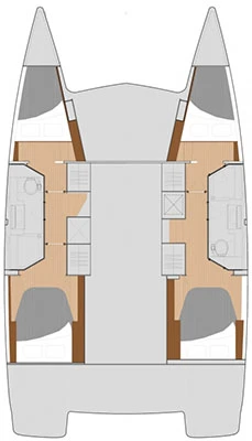 Verhuur Catamaran in Bormes-les-Mimosas - Fountaine Pajot Lucia 40