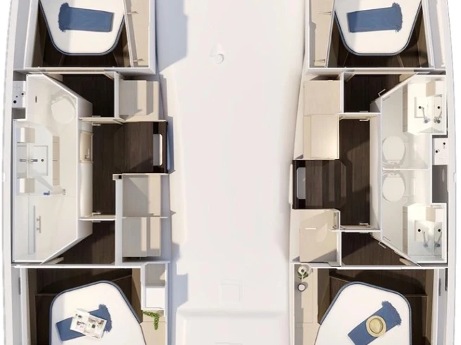 Fountaine Pajot Fountaine Pajot FP 41 Quatuor 4 te huur van particulier of professional in Golfe-Juan