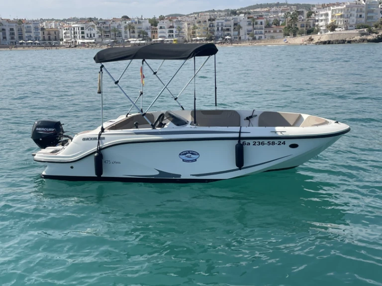 Verhuur Motorboot in Sitges - Quicksilver Quicksilver 470 XS
