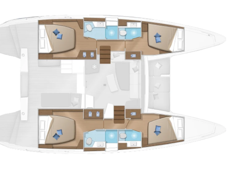 Catamaran te huur in Santorini (Eiland) voor de beste prijs