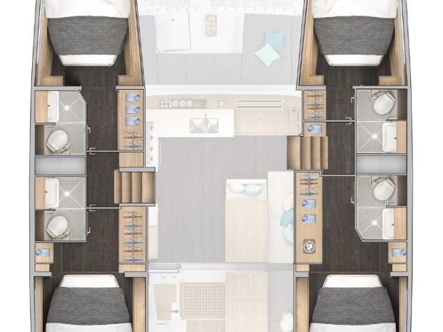 Huur een Lagoon Lagoon 43 in Palma de Mallorca