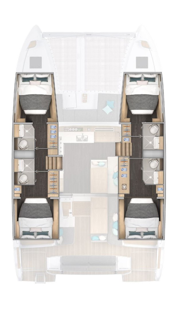 Huur een Lagoon Lagoon 43 in Palma de Mallorca