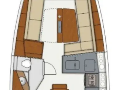 Bootverhuur Biograd na Moru goedkoop Hanse 345