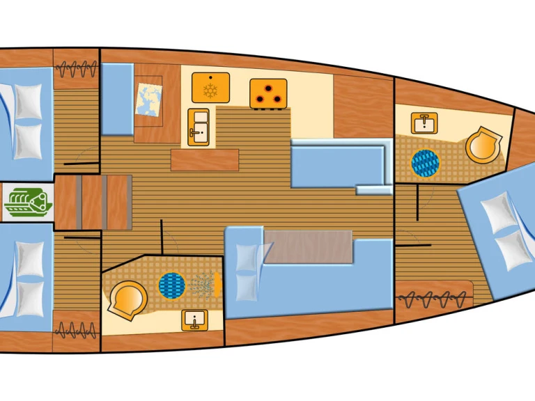 Huur Zeilboot met of zonder schipper Jeanneau in Palma de Mallorca