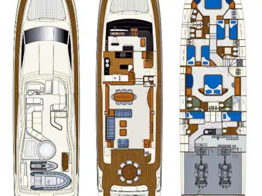 Ferretti Ferretti Yachts 880 - 4. cab te huur van particulier of professional in Seget Donji