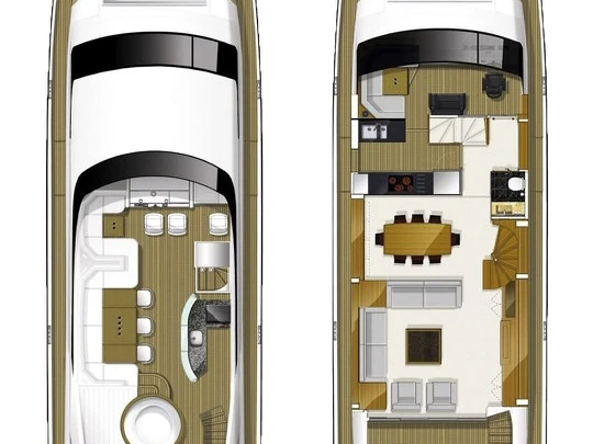 Verhuur Jacht in Trogir - Princess Princess Y85