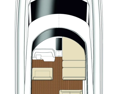 Bootverhuur Trogir goedkoop Virtess 420 Fly