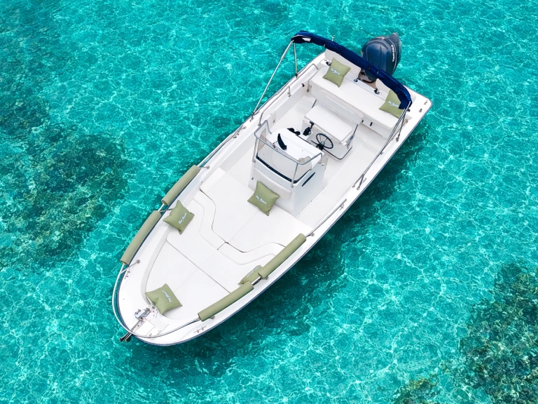 Boston Whaler Boston Whaler 220 Dauntless te huur van particulier of professional in La Spezia