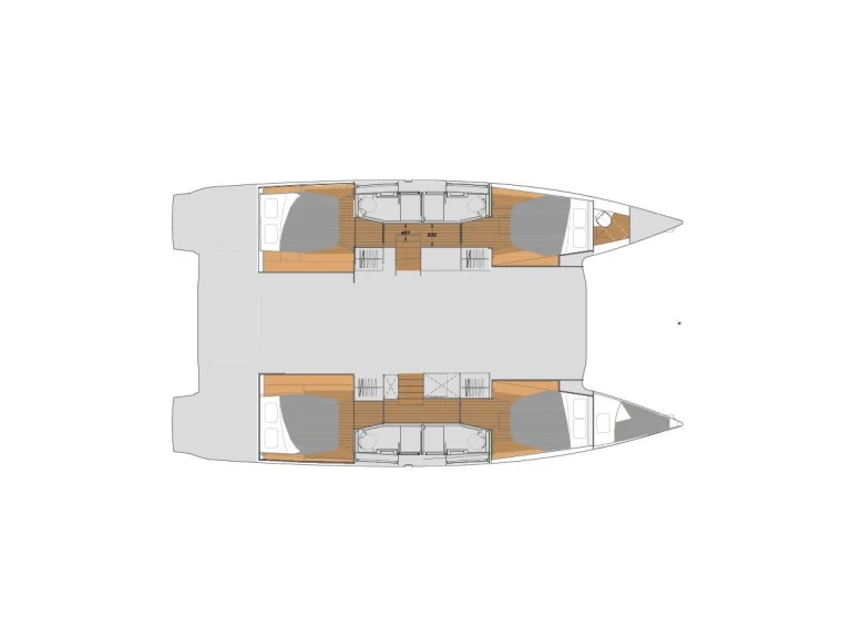 Jachthuur in Cogolin - Fountaine Pajot Elba 45 S via SamBoat
