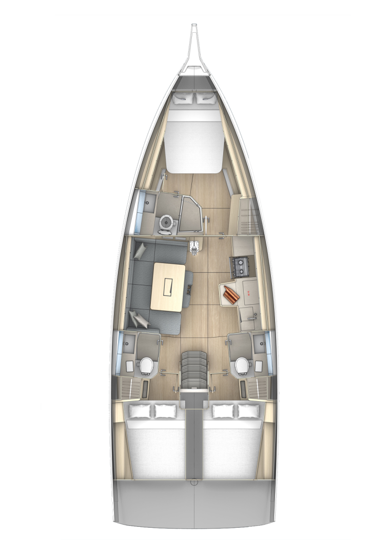 Bootverhuur Dufour Dufour 41 in Procida via SamBoat