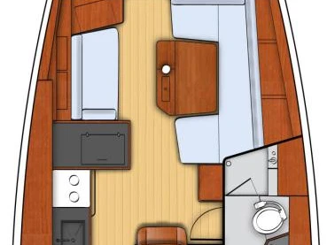 Verhuur Zeilboot in Biograd na Moru - Bénéteau Oceanis 41.1