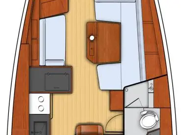 Verhuur Zeilboot in Biograd na Moru - Bénéteau Oceanis 41.1