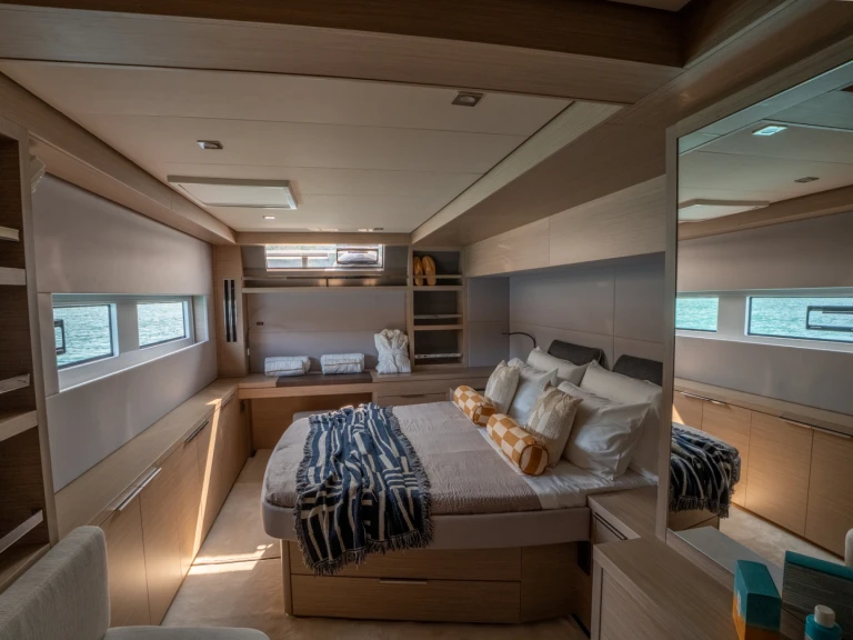 Verhuur Catamaran Lagoon met vaarbewijs