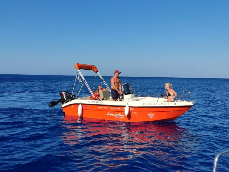 Bootverhuur Káto Goúves goedkoop Blu Water 170cc