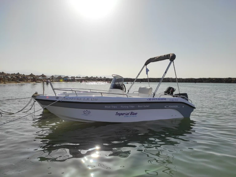 Huur Motorboot met of zonder schipper Poseidon in Káto Goúves