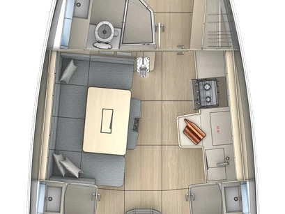Bootverhuur Dufour Dufour 41 in Trogir via SamBoat