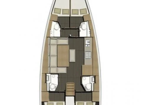 Bootverhuur Golfo Aranci goedkoop Dufour 460 Grand Large