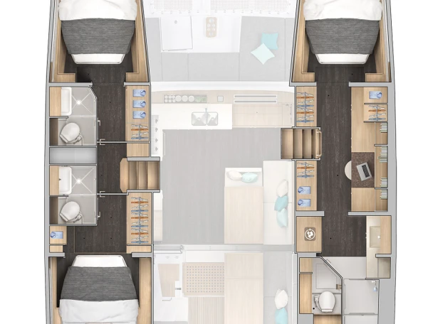 Huur een Lagoon Lagoon 43 in Šibenik