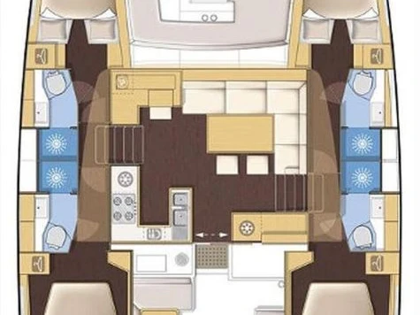 Huur Catamaran met of zonder schipper Lagoon in Trogir