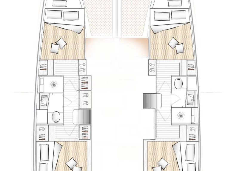 Verhuur Catamaran in Seget Donji - Excess Excess 11