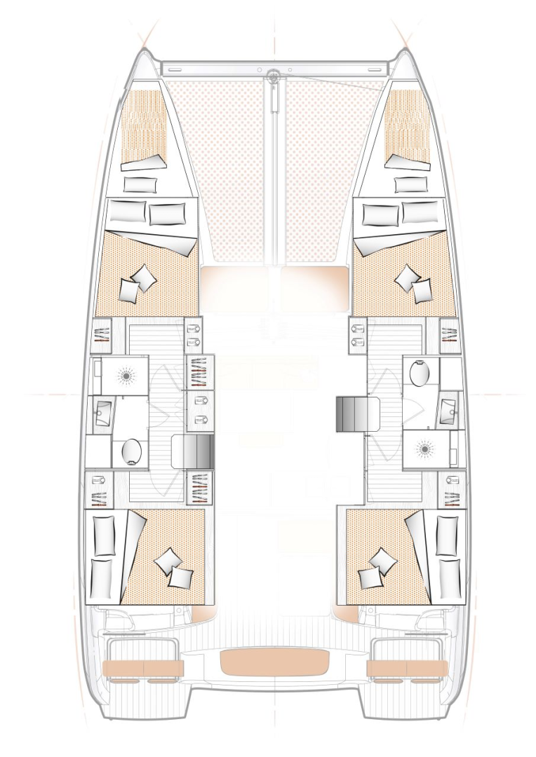 Verhuur Catamaran in Seget Donji - Excess Excess 11