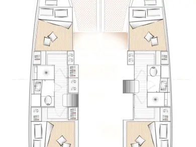 Verhuur Catamaran in Seget Donji - Excess Excess 11