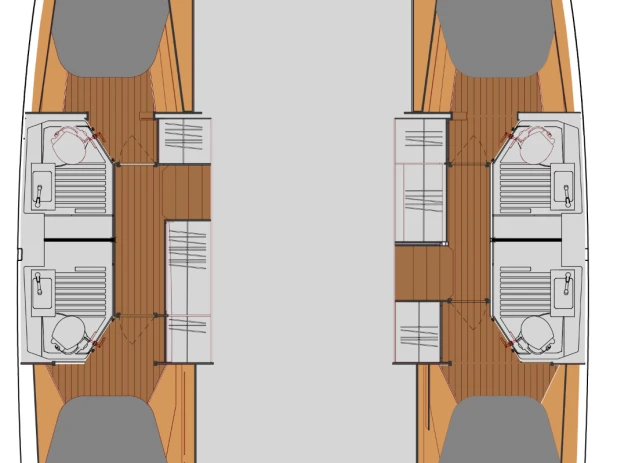 Jachthuur in Seget Donji - Fountaine Pajot Astrea 42 via SamBoat