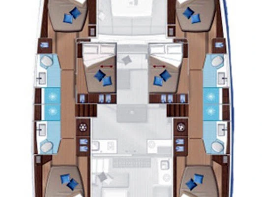 Verhuur Catamaran in Seget Donji - Lagoon Lagoon 50
