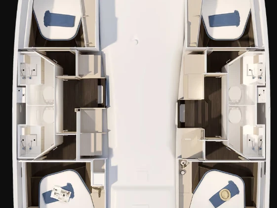 Fountaine Pajot Fountaine Pajot FP 41 Quatuor 4 te huur van particulier of professional in Lávrio