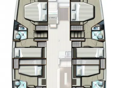 Verhuur Catamaran in Gouviá - Bali Bali 4.8