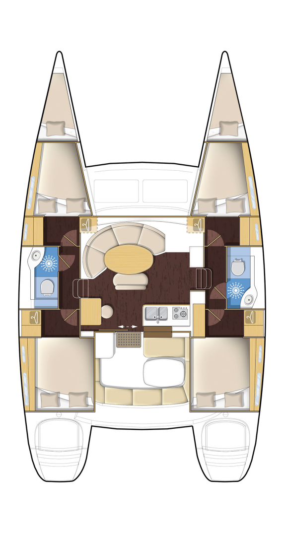 Catamaran te huur in Gouviá voor de beste prijs
