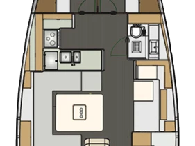 Verhuur Zeilboot in Punat - Elan Impression 50