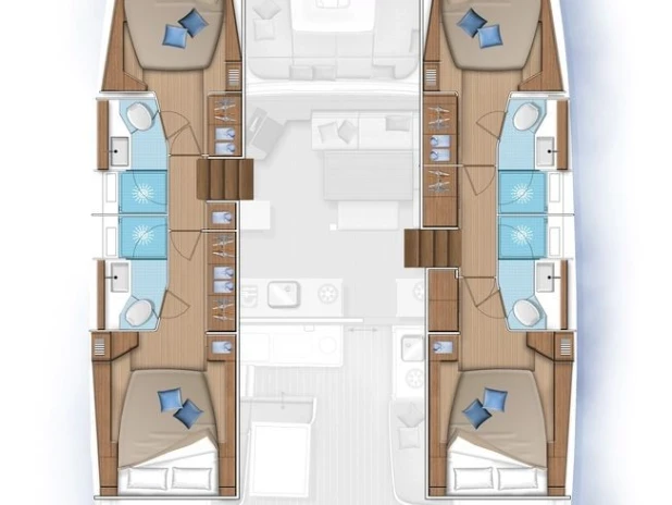 Bootverhuur Göcek goedkoop Lagoon 46