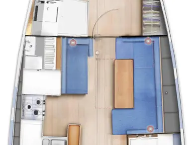 Jachthuur in Zadar - Jeanneau Sun Odyssey 410 via SamBoat