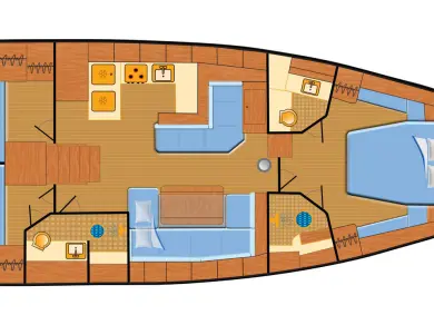 Huur Zeilboot met of zonder schipper Bénéteau in Rogoznica