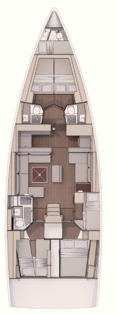 Dufour Dufour 530 te huur van particulier of professional in Primošten