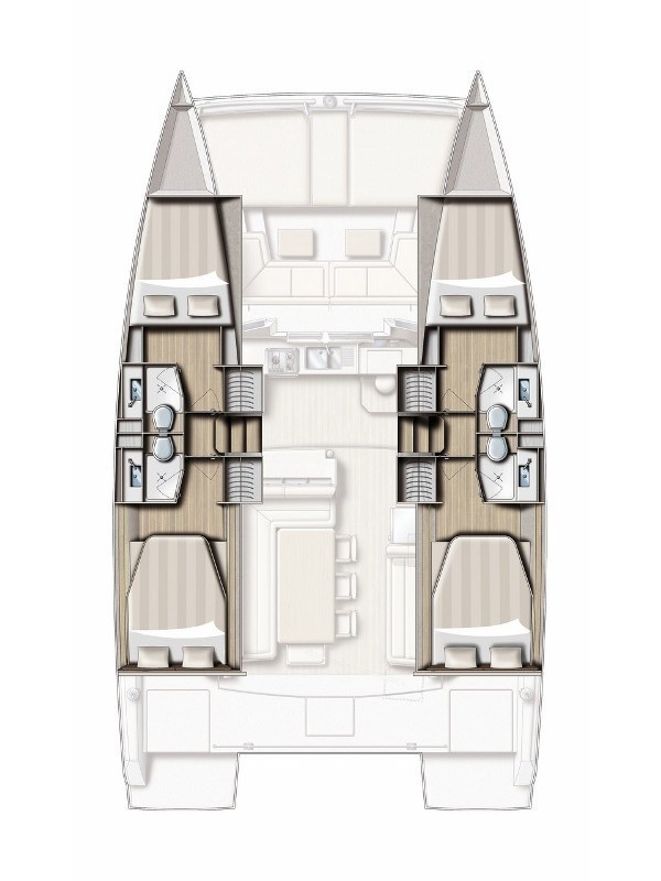 Verhuur Catamaran in Šibenik - Bali Bali 4.0