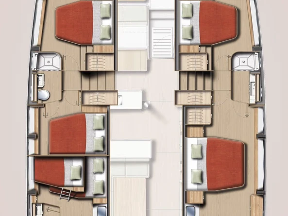 Huur een Bali Bali 5.2 - 5 + 2 cab. in Trogir