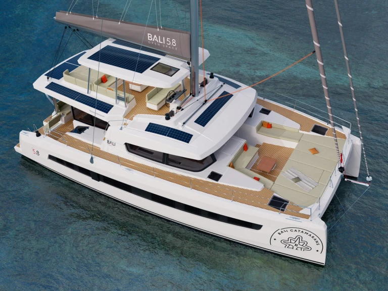 Huur Catamaran met of zonder schipper Bali in Trogir