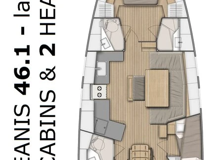 Verhuur Zeilboot Bénéteau met vaarbewijs