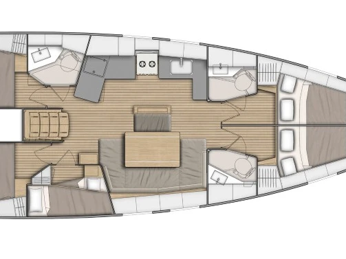 Bénéteau Oceanis 46.1 te huur van particulier of professional in Split