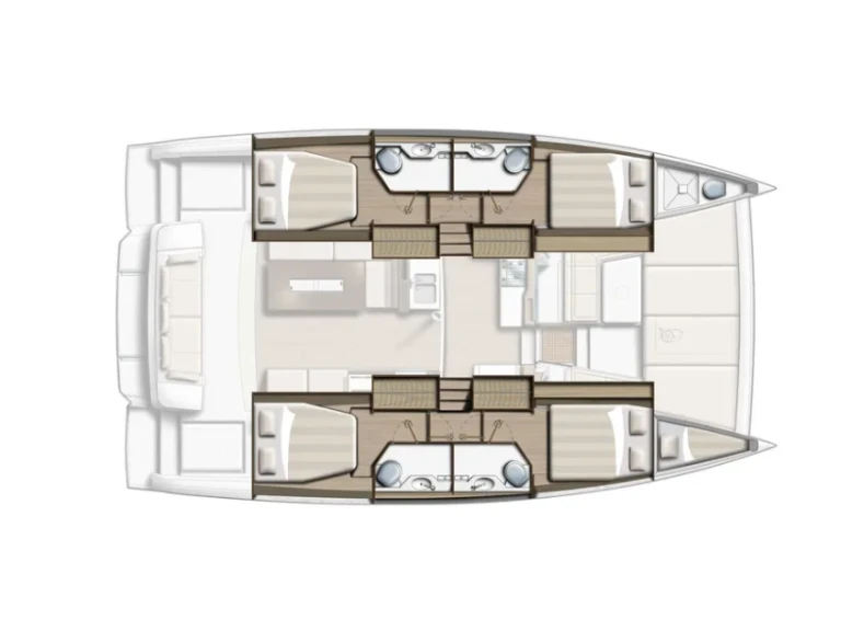 Verhuur Catamaran in Pálairos - Bali Bali 4.2