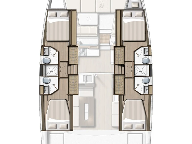 Huur een Bali Bali 4.2 in Seget Donji