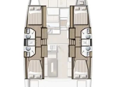 Huur een Bali Bali 4.2 in Seget Donji