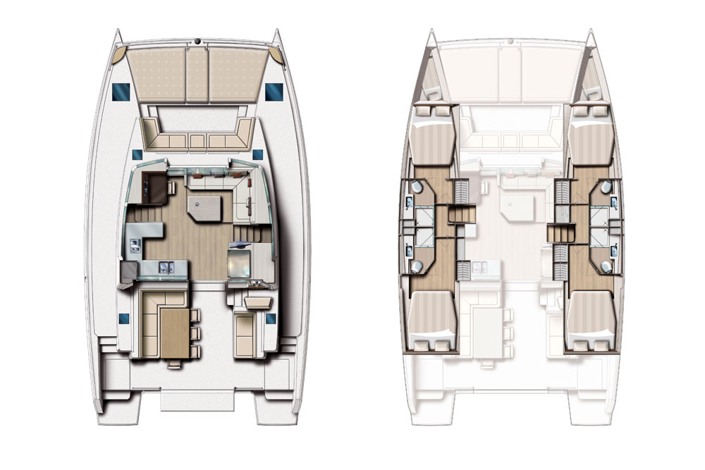 Huur Catamaran met of zonder schipper Bali in Seget Donji