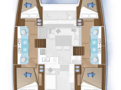 Huur een Lagoon Lagoon 40 in Seget Donji