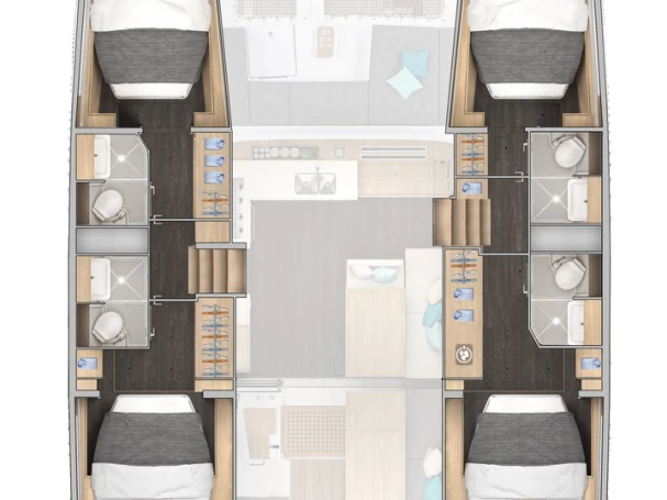 Catamaran te huur in Seget Donji voor de beste prijs